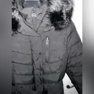 Michael Kors Jackets Coats Michael Kors Black Xo Luxe Faux